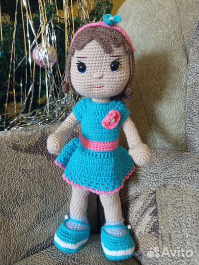 Вязаные игрушки ручной работы