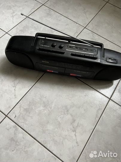 Магнитола Aiwa recorder стерео радио 2-х кассеты