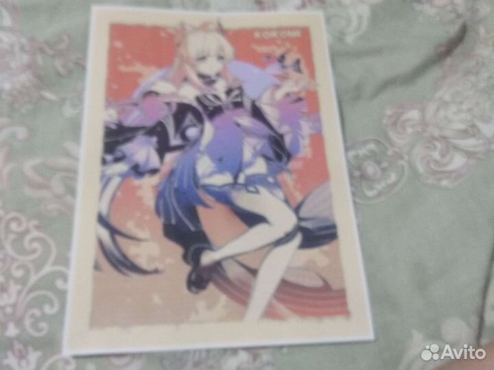 Genshin impact плакат с Кокоми