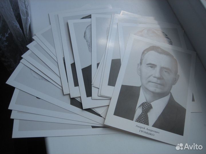 Набор фотопортретов членов и кандидатов Политбюро