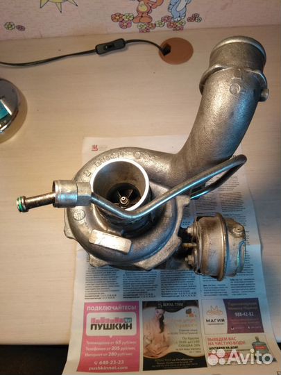 Турбина для рено мастер (мовано, интерстар)