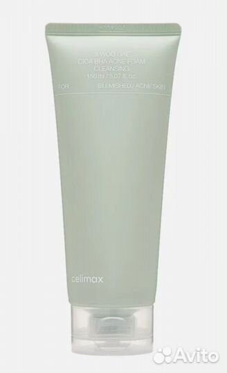 Celimax ji woo gae cica bha acne foam cleansing