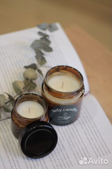 Эко-свечи ручной работы