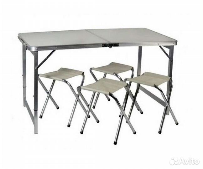 Стол складной с 4стулями