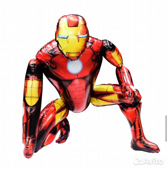 Фальгированный шар чел. паук,бетмен, железный чел