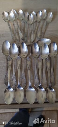 Набор Столовых приборов мельхиор