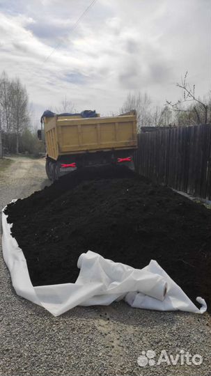 Чернозем,торф, плодородный грунт