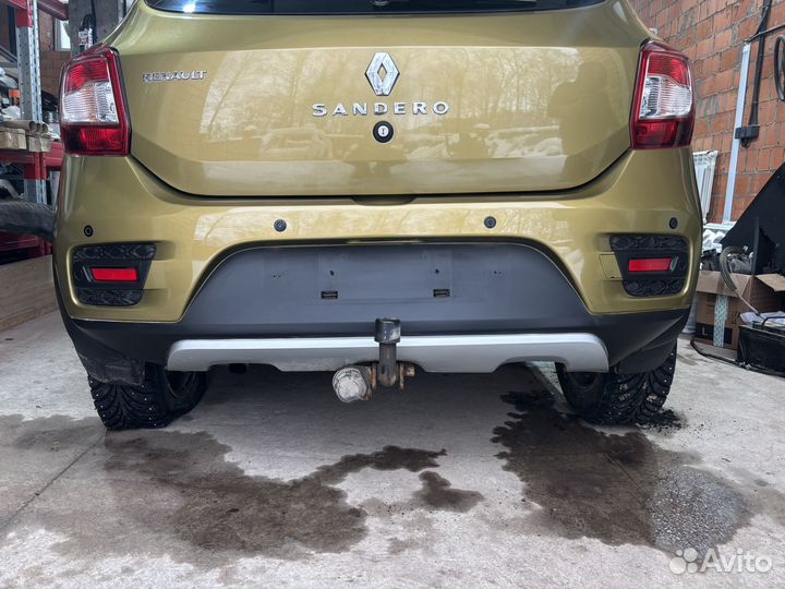 Бампер задний renault sandero stepway 2