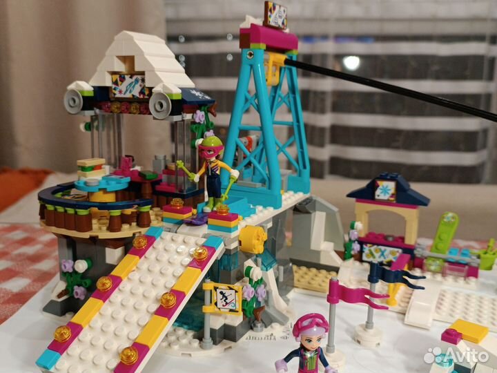 Lego friends Горнолыжный курорт подъемник 41324