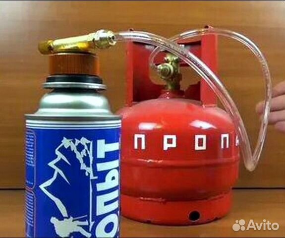 Переходник для заправки газовых баллончиков