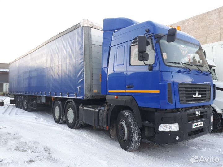 МАЗ 6430 с полуприцепом, 2018