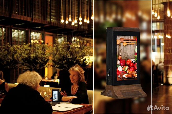 Рекламны планшет меню на андроид