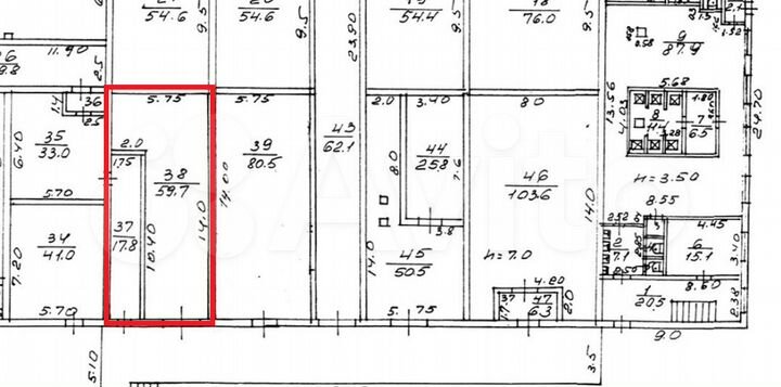 Склад, 77.5 м²