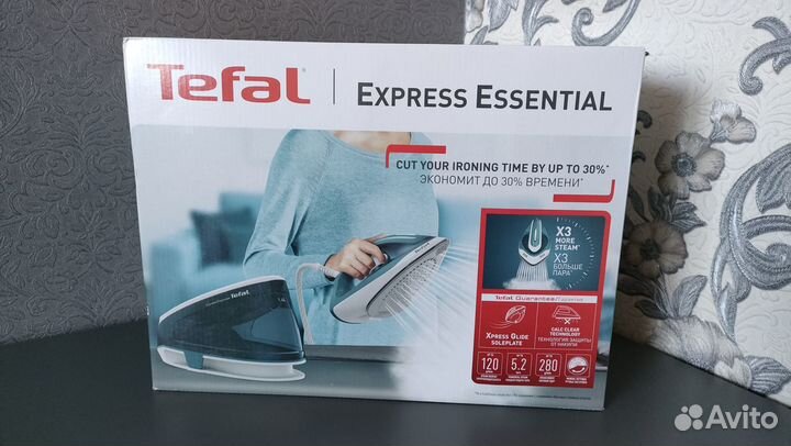 Парогенератор новый Tefal Express Essential sv6115