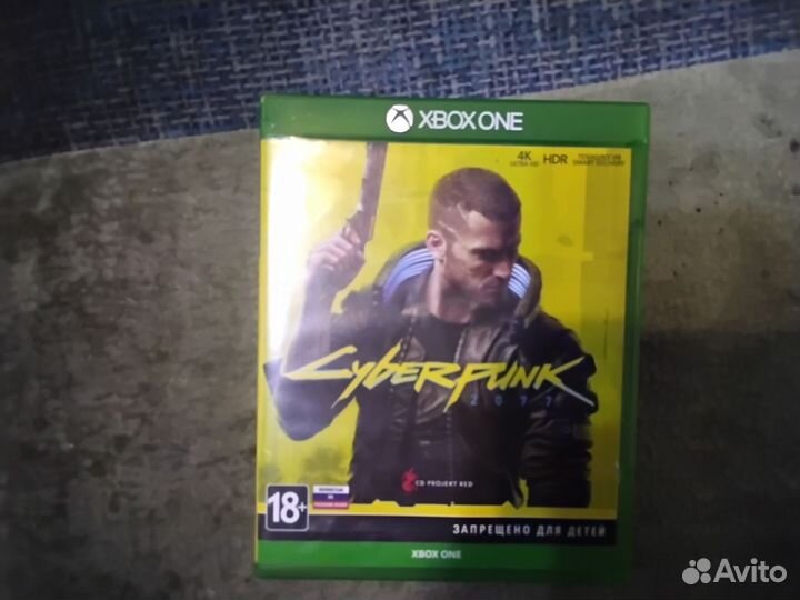 Диск Cyberpunk 2077 xbox one