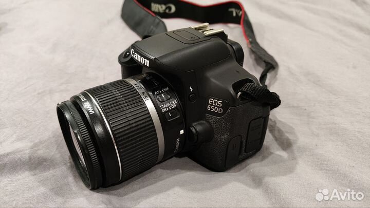 Зеркальный фотоаппарат canon 650d