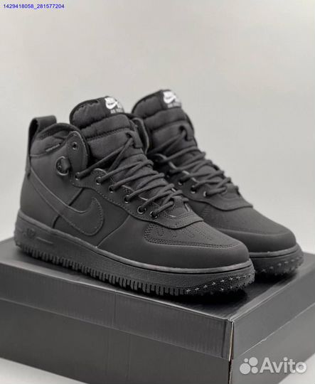 Ботинки Nike Air Force 1 Duckboot (с мехом) (Арт.12516)