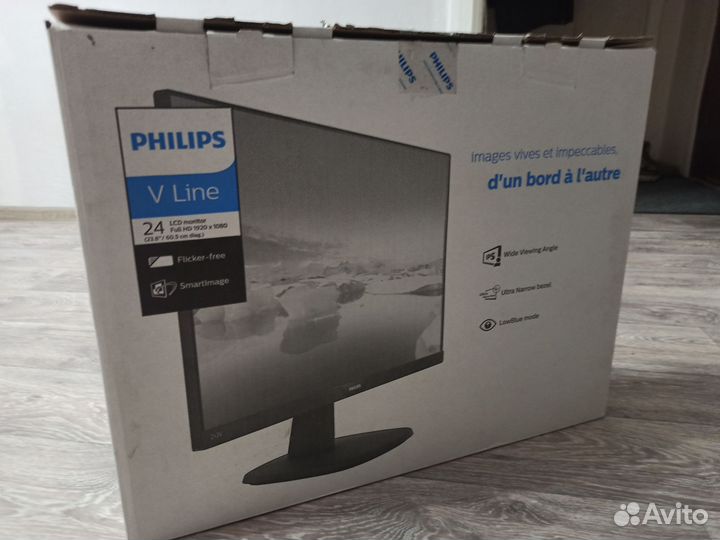 Монитор Philips 243v 23.8 60 Hz