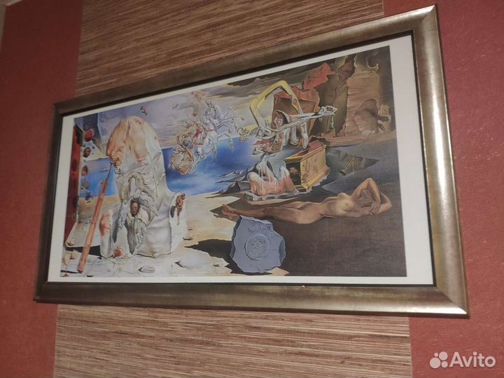 Репродукция картины Сальвадора Дали