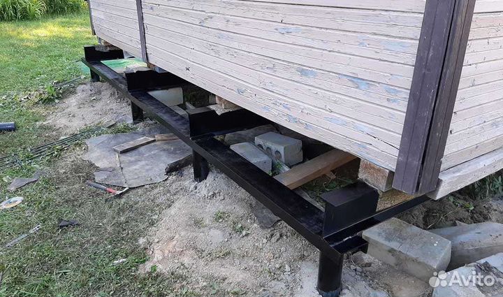 Замена фундамента