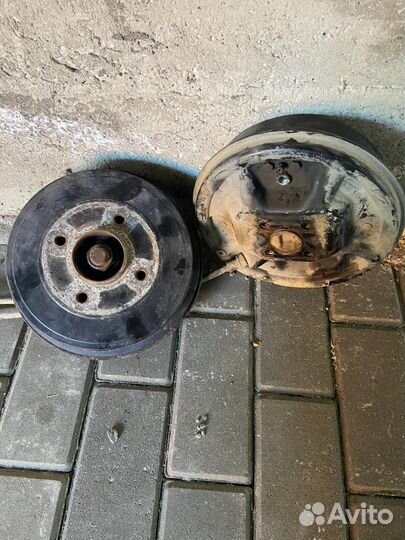 Барабаны тормозные задние в сборе на лада веста