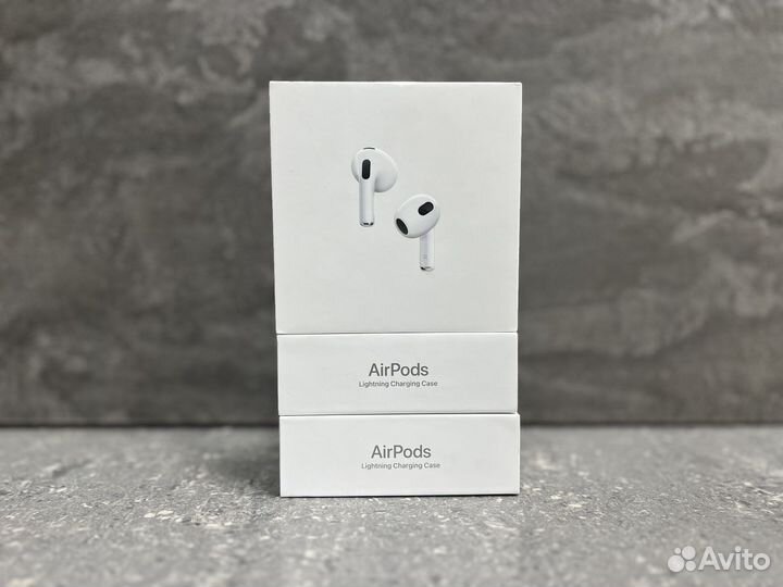 Airpods 3 magsafe Charging Case RU, белый
