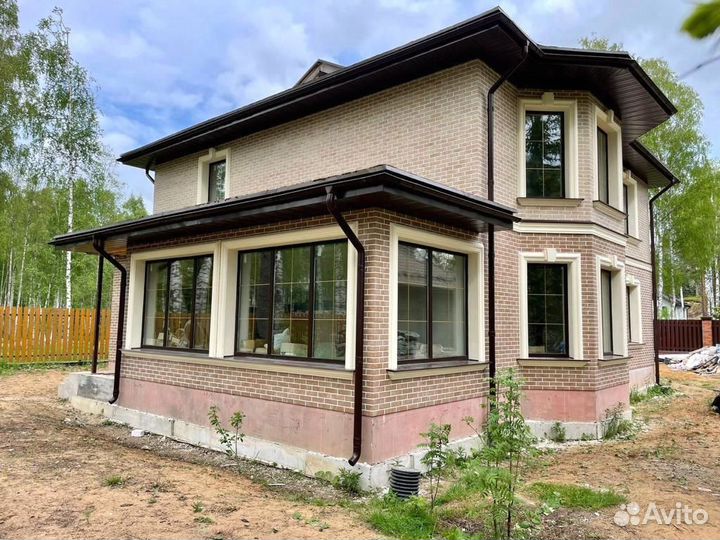 Подоконник фасадный декор