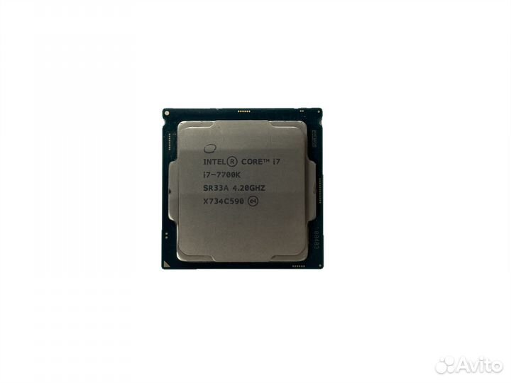 Процессор Intel Core i7 7700K 4x4.2GHz Soc-1151v1