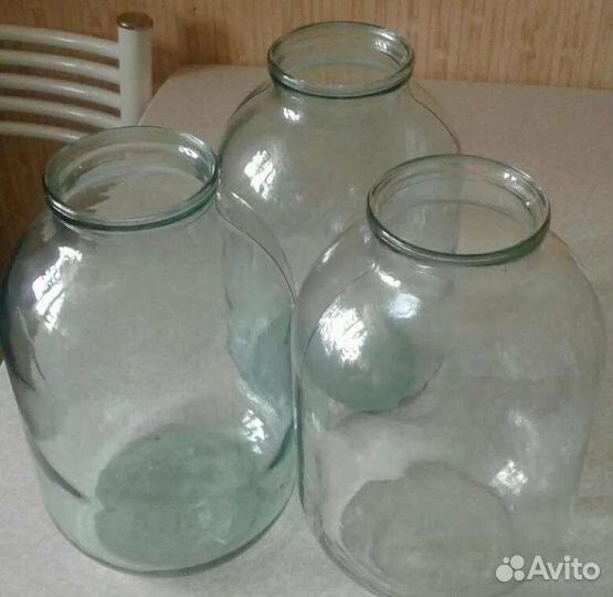 Банки, стекло, различного объема