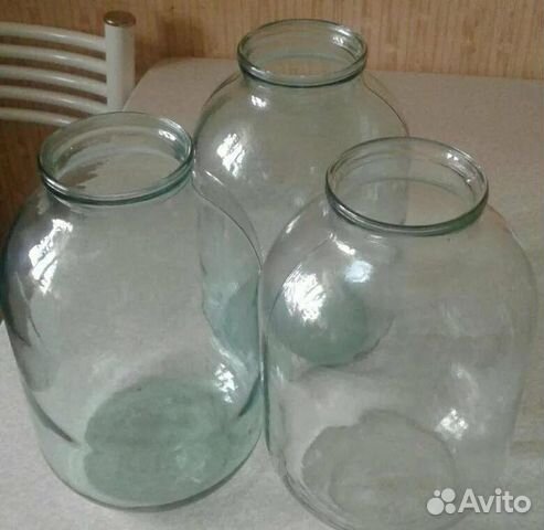 Банки, стекло, различного объема