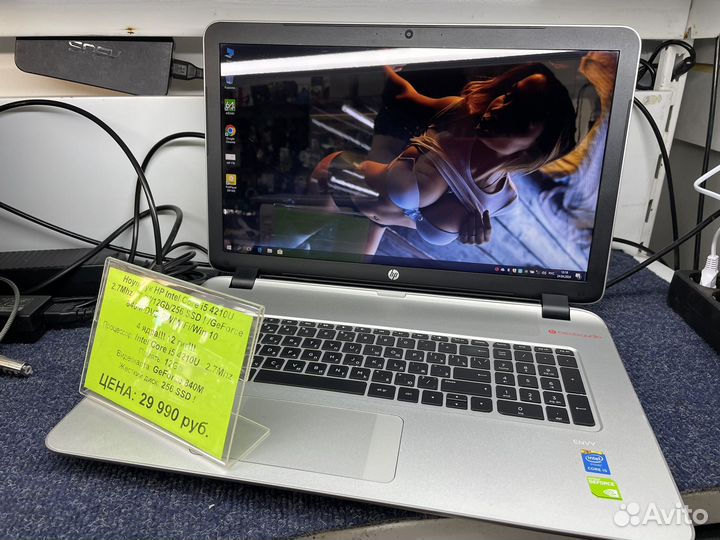 Продам фирменный ноутбук HP Core i5 4210U