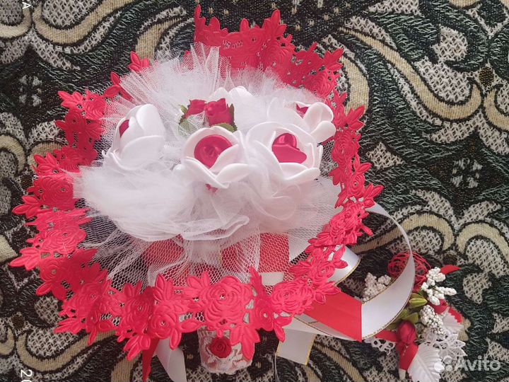 Букет невесты и бутоньерка