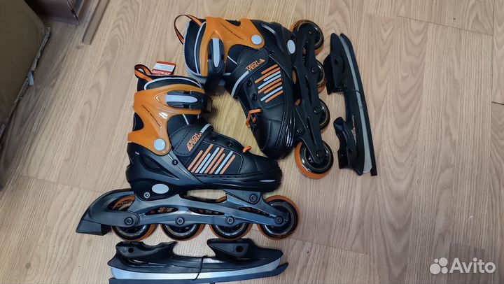 Раздвижные коньки-ролики TT Fanatic