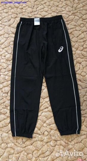 Штаны asics новая полиэстер Качество отличноеманжетакарманы на молнииПояс на шнуркеЛоготип вышивкаМа