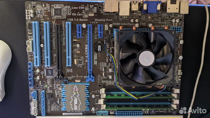 Lga1155 asus p8h77-v/i5 2320/coolermaster/4gb