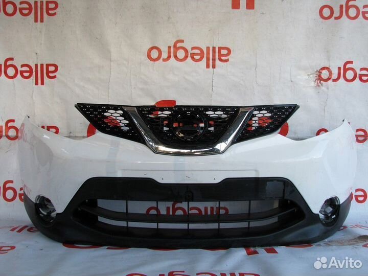 Nissan Qashqai J10 бампер передний 2013+