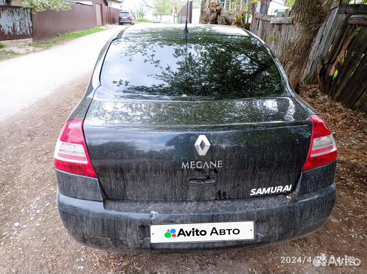 Renault Megane 1.6 AT, 2007, 148 000 км