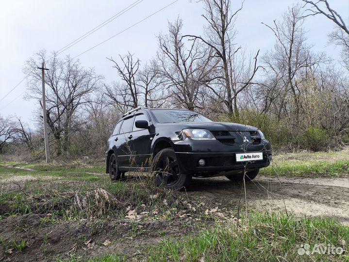 Mitsubishi Outlander 2.4 AT, 2003, 250 000 км