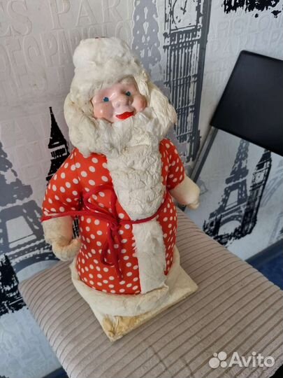 Ватный дед мороз СССР в хорошем состоянии