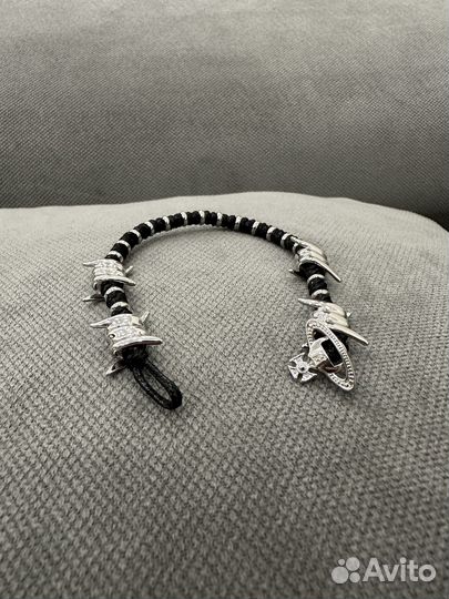 Браслет плетеный Колючая проволока в стиле Vivienn