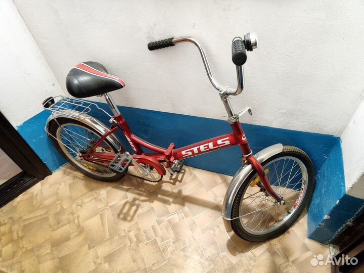 Велосипед подростковый stels pilot 410 20 складной