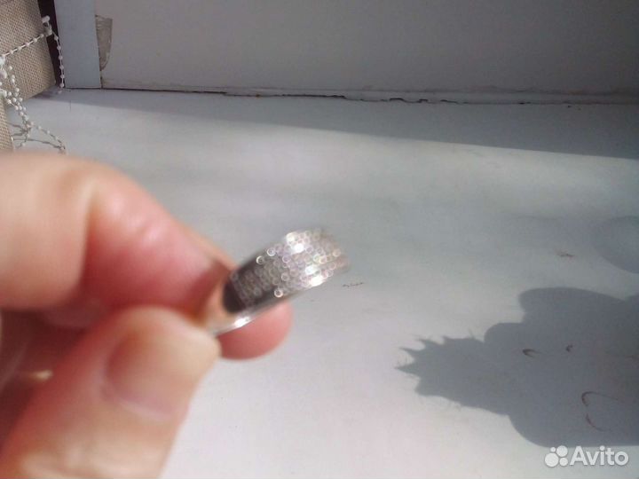 Серебряное кольцо с фианитами