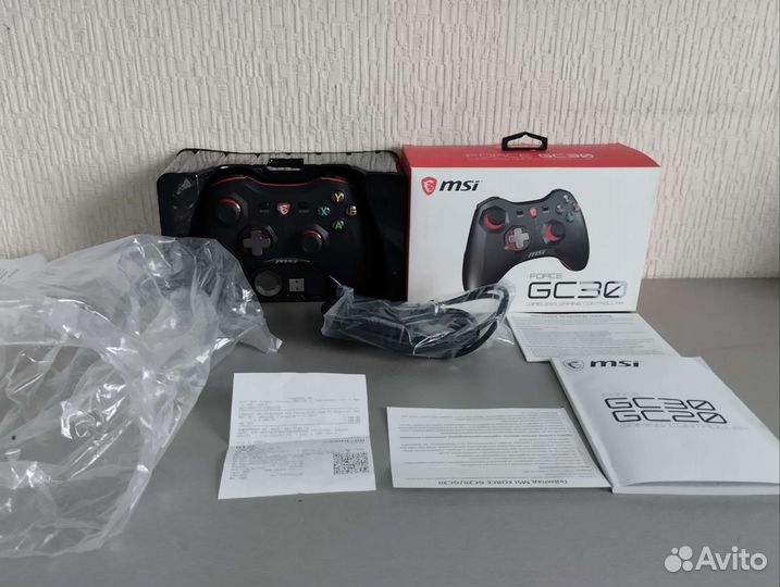 Геймпад беспроводной MSI Force gc30