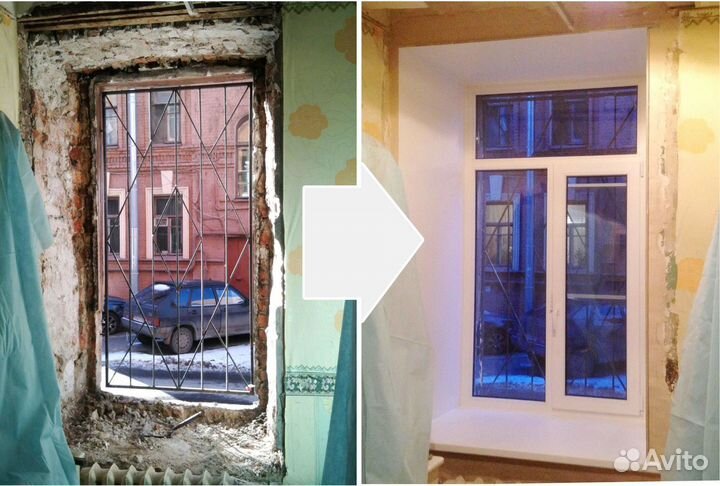 Пластиковые окна любых размеров и сложности