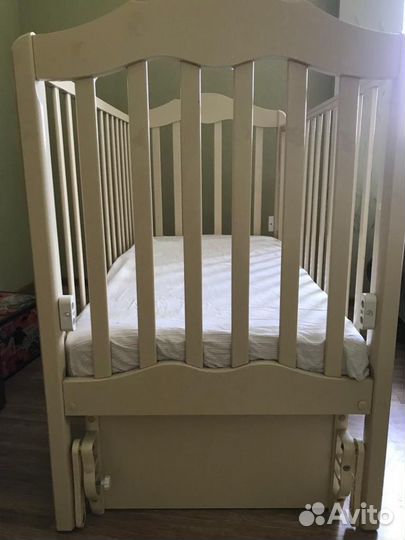 Кроватка Гандылян «Анастасия» с матрасом