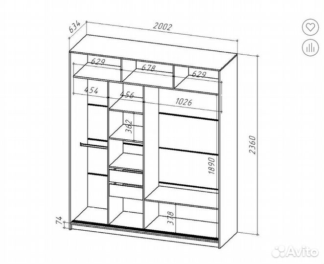 Шкаф на заказ 'Inspire others' от производителя