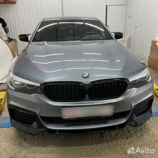Губа переднего бампера BMW 5 series g30 M5 style