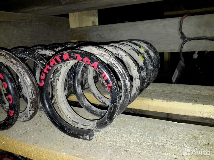 Пружина передняя Hyundai Sonata 4