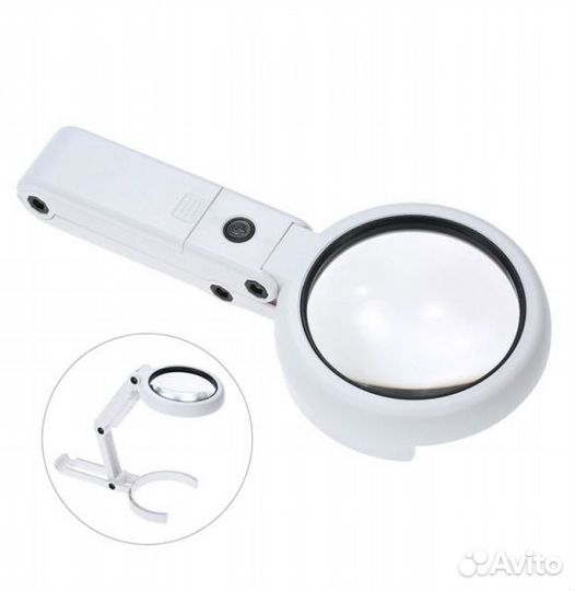 Лупа ручная -настольная (D75 -11 / 5x) (L18)