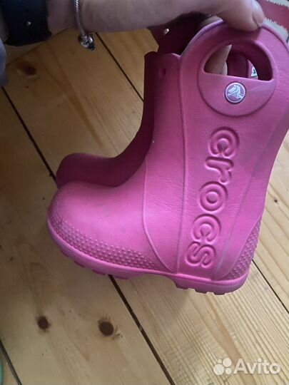 Сапоги crocs c7